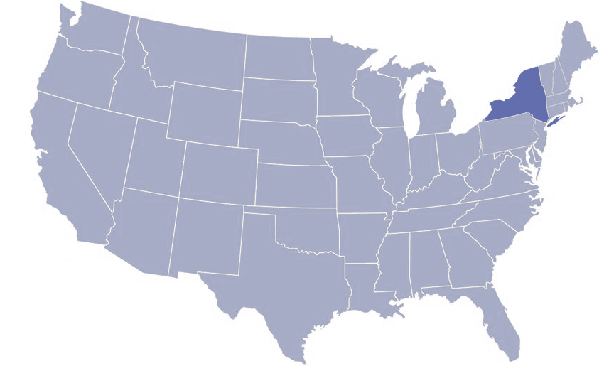 Map of the USA